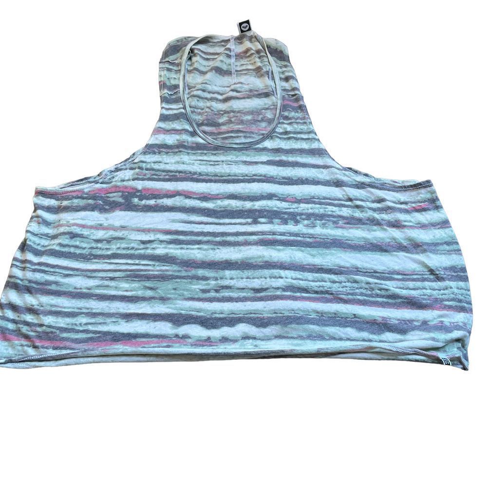 Roxy surf sea foam green muscle tank one size